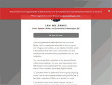 Tablet Screenshot of laniwillbanks.com